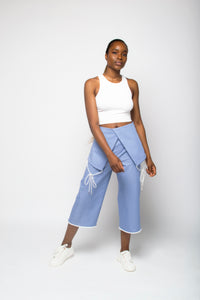 Next Level Trouser/Jumpsuit in Powder Blue