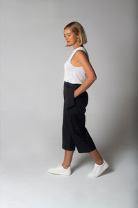 Next Level Trouser/Jumpsuit in Charcoal Black