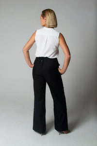 Next Level Trouser/Jumpsuit in Charcoal Black